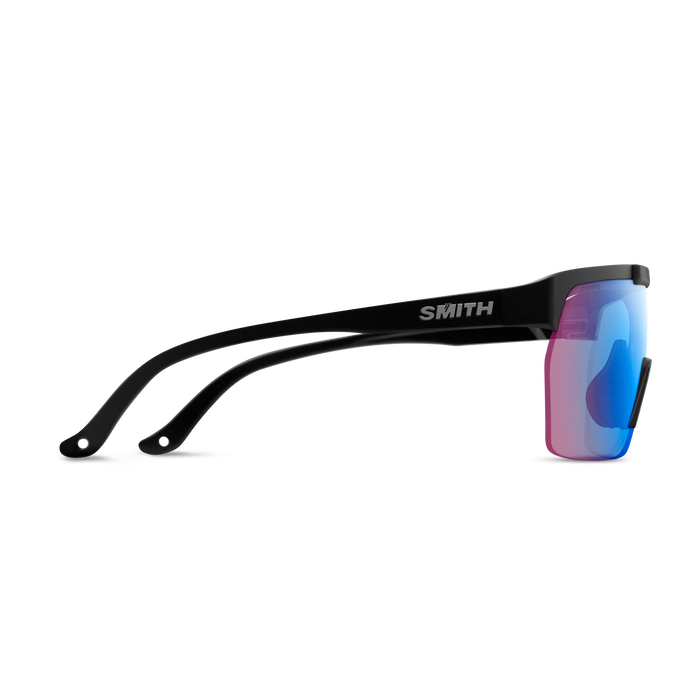 XC, Matte Black + ChromaPop Low Light Rose Gold Blue Mirror Lens, hi-res