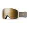 4D MAG XL Low Bridge Fit, Chalk + ChromaPop™ Sun Black Gold Mirror, hi-res