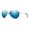 Langley 2, Silver + ChromaPop™ Polarized Blue Mirror, hi-res