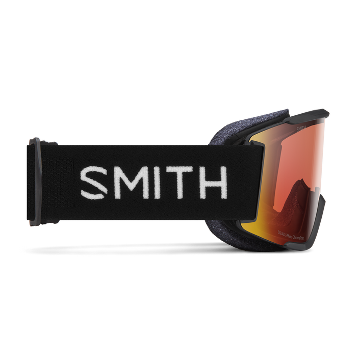 Squad S Low Bridge Fit, Black + ChromaPop™ Pro Photochromic Red Mirror Lens, hi-res