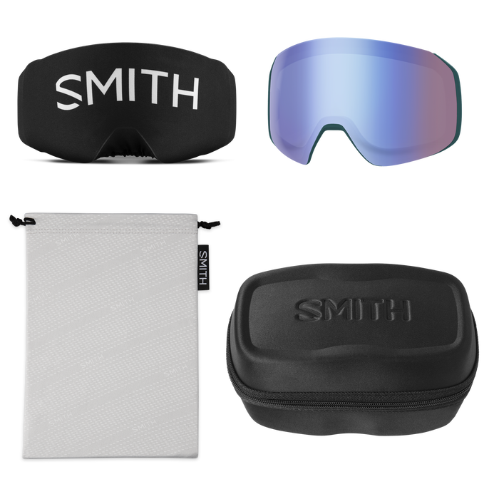 4D MAG S, Malachite + ChromaPop™ Sun Black Gold Mirror Lens, hi-res