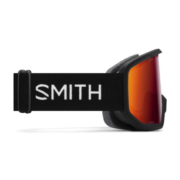Transfer Low Bridge Fit, Black + Red Sol-X Mirror Lens, hi-res