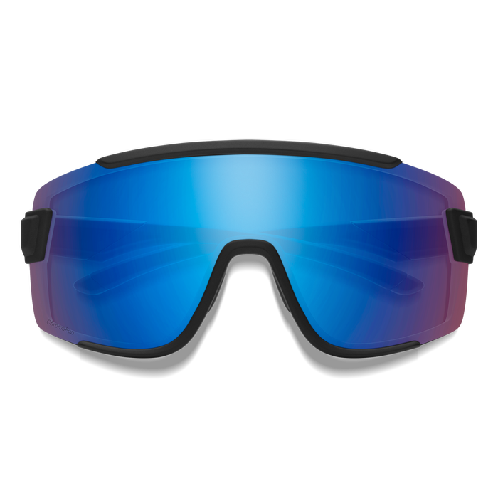 Wildcat, Matte Black + ChromaPop Low Light Rose Blue Mirror, hi-res