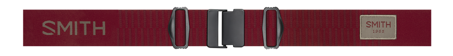 Squad MAG, Ironwood + ChromaPop™ Everyday Red Mirror Lens, strap