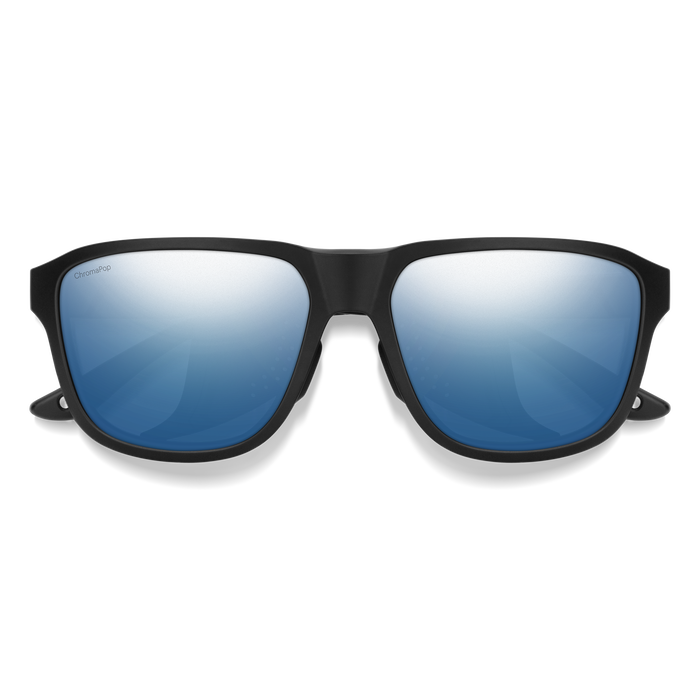 Embark, Matte Black + ChromaPop Polarized Blue Mirror Lens, hi-res