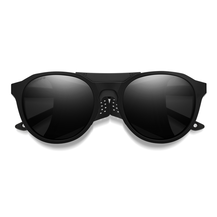 Venture, Matte Black + ChromaPop™ Glass Polarized Black Lens, hi-res