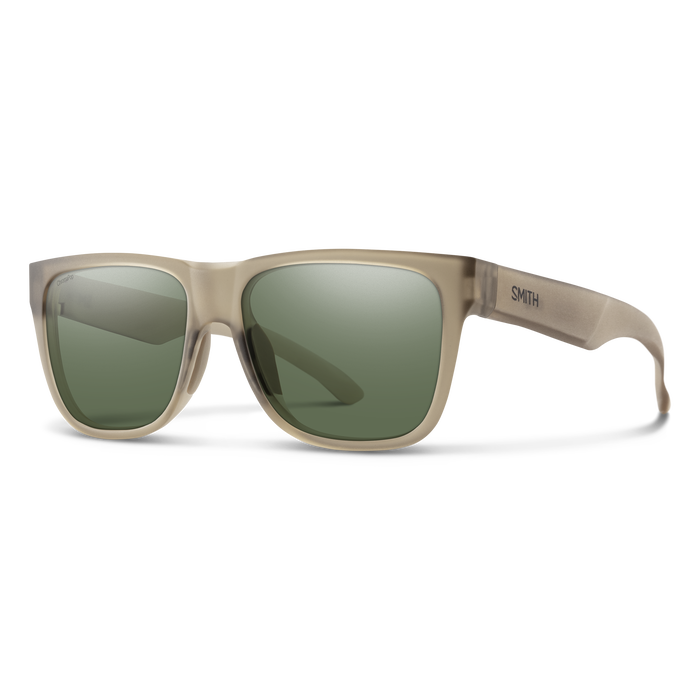 Lowdown 2, Matte Summit Crystal + ChromaPop Polarized Gray Green Lens, hi-res