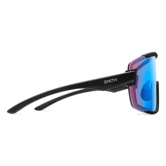 Wildcat, Matte Black + ChromaPop Low Light Rose Blue Mirror, hi-res