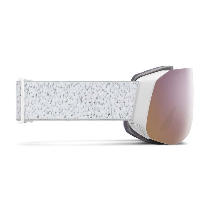 4D MAG S, White Chunky Knit + ChromaPop Everyday Rose Gold Mirror Lens, hi-res