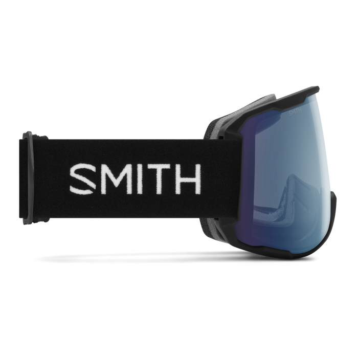 Preview Low Bridge Fit, Black + ChromaPop™ Everyday Blue Mirror Lens, hi-res