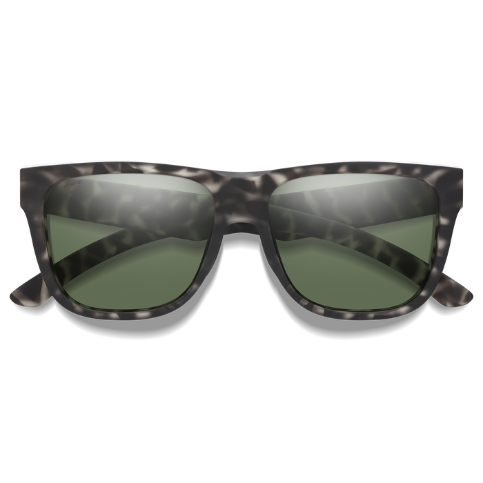 Lowdown 2, Matte Gray Tortoise + ChromaPop Polarized Gray Green Lens, hi-res