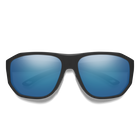 Outrigger, Matte Black + ChromaPop Glass Polarized Blue Mirror Lens, hi-res