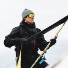 Pursuit, Matte Gold Dust + ChromaPop Glacier Photochromic Rose Gold Mirror Lens, hi-res