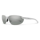 Parallel 2, Matte White + Polarized Platinum Mirror Lens, hi-res