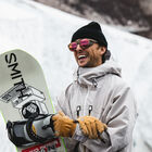 Venture, Matte Gold Dust + ChromaPop™ Glacier Photochromic Rose Gold Mirror Lens, hi-res