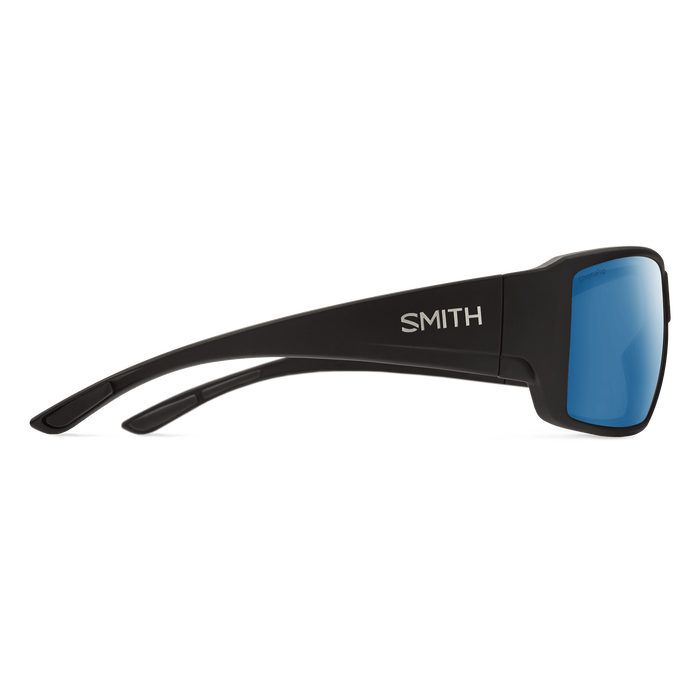 Guide's Choice, Matte Black + ChromaPop Polarized Blue Mirror Lens, hi-res