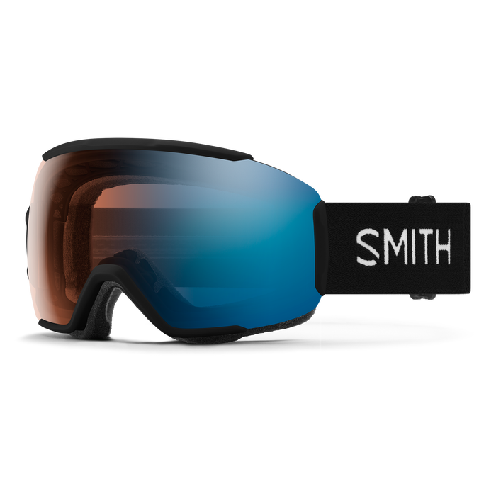Sequence OTG Low Bridge Fit, Black + ChromaPop™ Pro Photochromic Blue Mirror Lens, hi-res