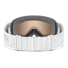 I/O MAG S, White Chunky Knit + ChromaPop™ Pro Photochromic Gold Mirror Lens, hi-res