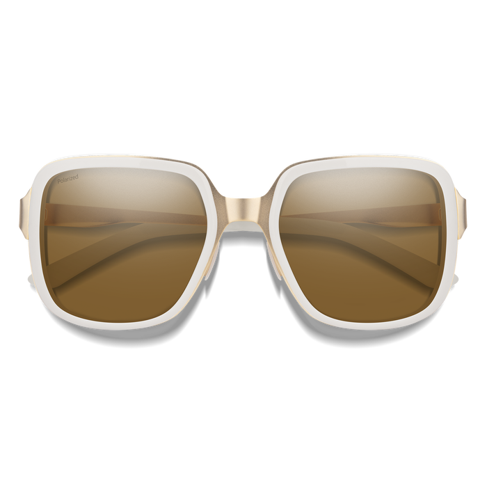Aveline, White Gold + Polarized Brown Lens, hi-res
