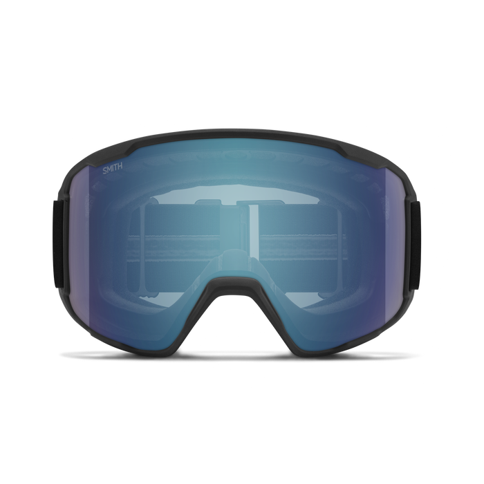 Preview Low Bridge Fit, Black + ChromaPop™ Everyday Blue Mirror Lens, hi-res