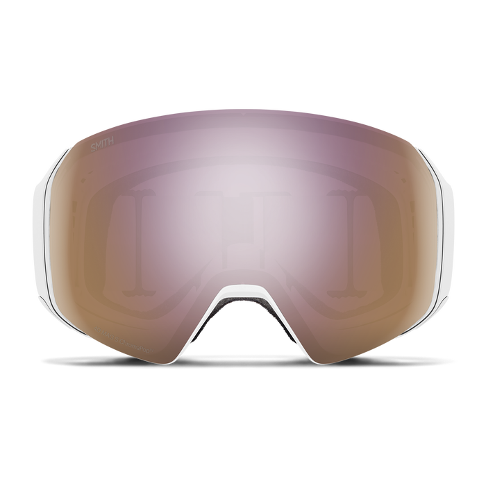 4D MAG S, White Chunky Knit + ChromaPop Everyday Rose Gold Mirror Lens, hi-res