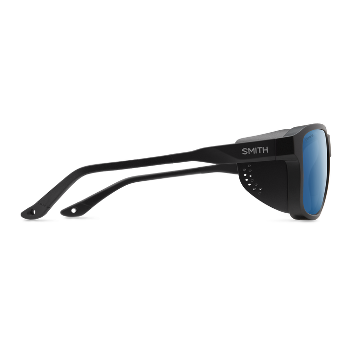 Embark, Matte Black + ChromaPop Polarized Blue Mirror Lens, hi-res