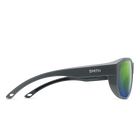 Outrigger, Matte Slate + ChromaPop Polarized Green Mirror Lens, hi-res