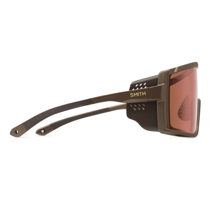 Pursuit, Matte Gold Dust + ChromaPop Glacier Photochromic Rose Gold Mirror Lens, hi-res