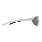 Parallel 2, Matte White + Polarized Platinum Mirror Lens, hi-res