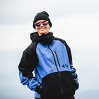Venture, Matte Gold Dust + ChromaPop™ Glacier Photochromic Rose Gold Mirror Lens, hi-res