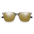 Lowdown Metal, Brushed Gunmetal + ChromaPop Polarized Bronze Mirror Lens, hi-res