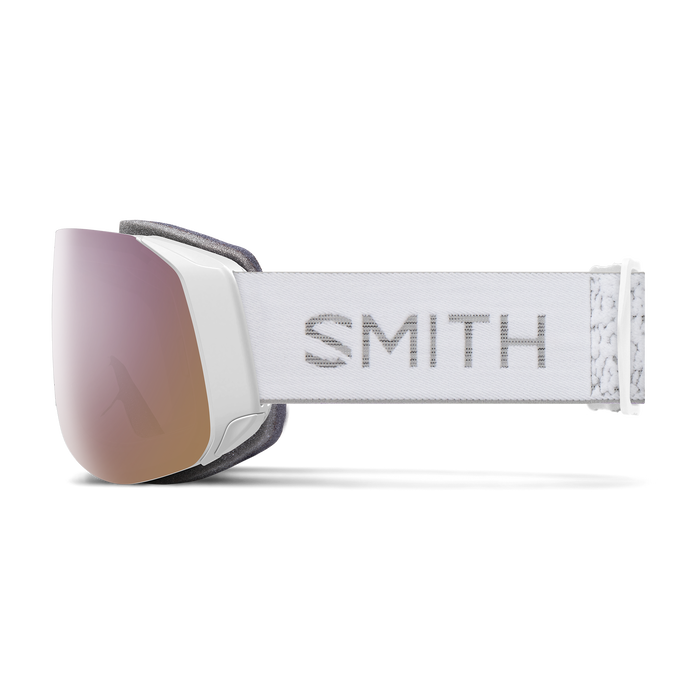 4D MAG S, White Chunky Knit + ChromaPop Everyday Rose Gold Mirror Lens, hi-res