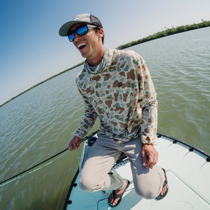 Outrigger, Matte Black + ChromaPop Glass Polarized Blue Mirror Lens, hi-res