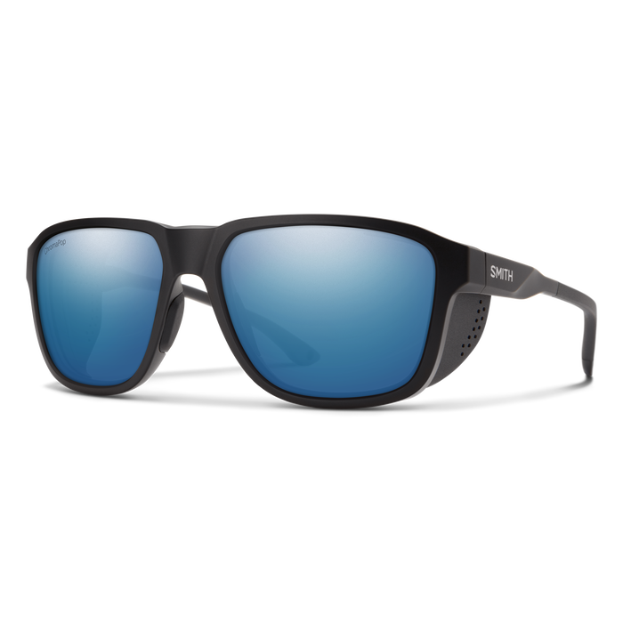Embark, Matte Black + ChromaPop Polarized Blue Mirror Lens, hi-res
