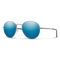 Prep, Matte Gunmetal + Polarized Blue Mirror Lens, hi-res