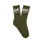 Team Logo Socks, Olive, hi-res