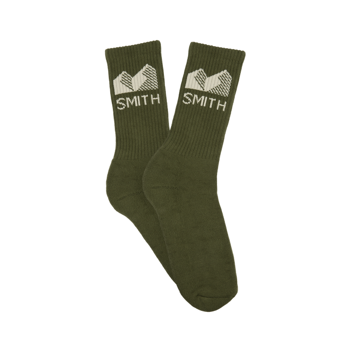 Team Logo Socks, Olive, hi-res