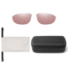 Parallel 2, Matte White + Polarized Platinum Mirror Lens, hi-res