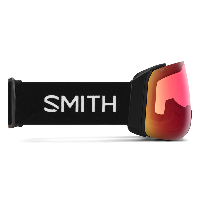 4D MAG XL Low Bridge Fit, Black + ChromaPop™ Photochromic Red Mirror Lens, hi-res