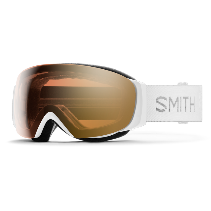 I/O MAG S, White Chunky Knit + ChromaPop™ Pro Photochromic Gold Mirror Lens, hi-res