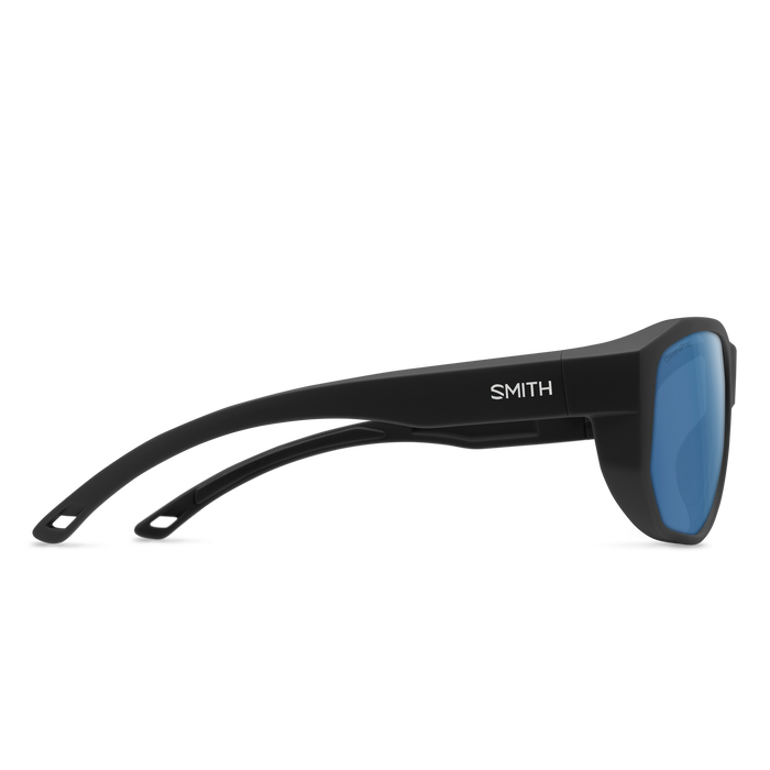 Outrigger, Matte Black + ChromaPop Glass Polarized Blue Mirror Lens, hi-res
