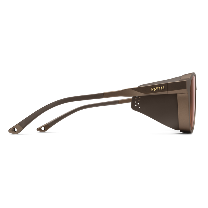 Venture, Matte Gold Dust + ChromaPop™ Glacier Photochromic Rose Gold Mirror Lens, hi-res