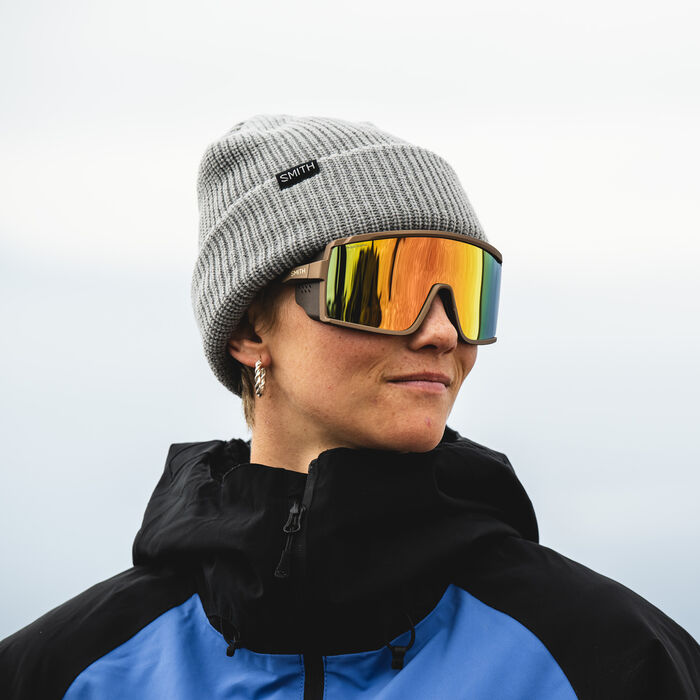 Pursuit, Matte Gold Dust + ChromaPop Glacier Photochromic Rose Gold Mirror Lens, hi-res