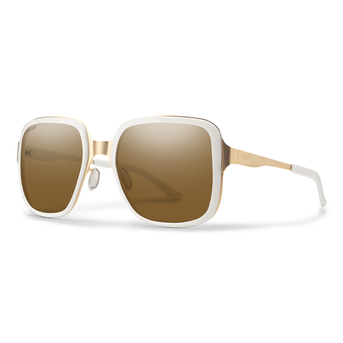 Aveline, White Gold + Polarized Brown Lens, hi-res