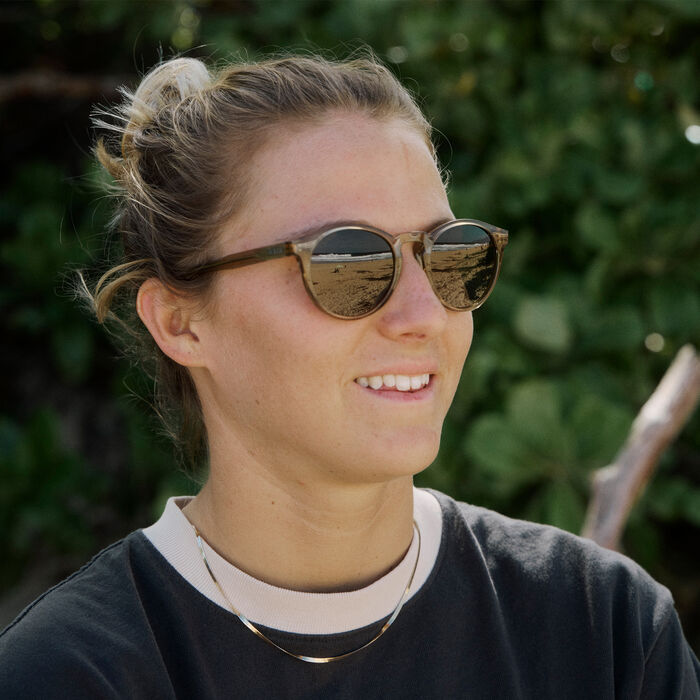 Westward, Summit Crystal + ChromaPop™ Polarized Gray Green Lens, hi-res