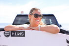 Aveline, Matte Black + ChromaPop Polarized Gray Green Lens, hi-res
