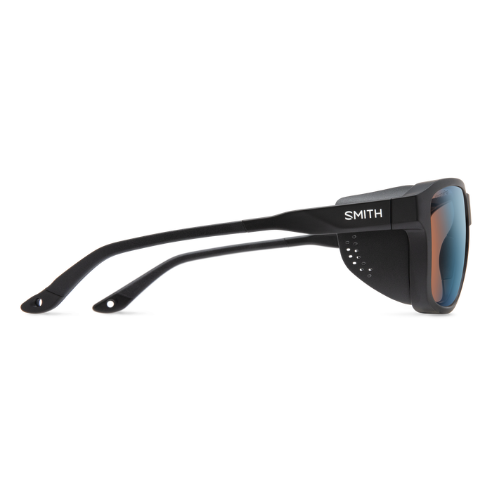 Embark, Matte Black + ChromaPop Glacier Photochromic Copper Blue Mirror Lens, hi-res
