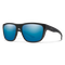 Barra, Matte Black + ChromaPop Polarized Blue Mirror Lens, hi-res