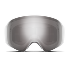 4D MAG S, White Chunky Knit + ChromaPop™ Sun Platinum Mirror Lens, hi-res