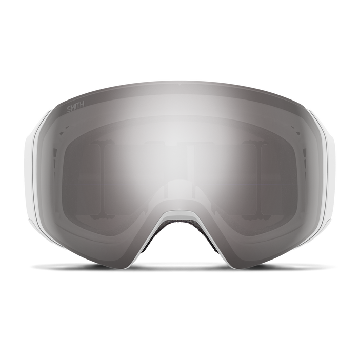 4D MAG S, White Chunky Knit + ChromaPop™ Sun Platinum Mirror Lens, hi-res